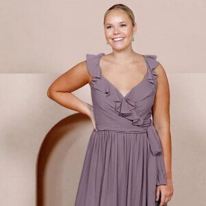 Revelry Size 16P Valerie Dress in Dusty Purple
